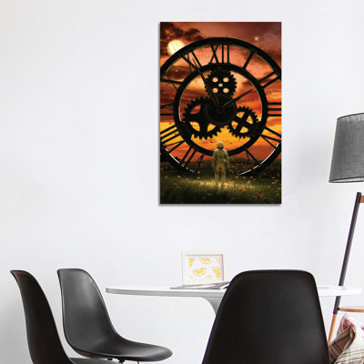Time by Nicebleed - Print on Canvas