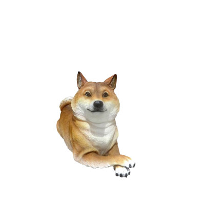 Shiba Inu Life Size Statue