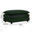 Canapé confortable en forme de U avec méridienne réversible, grand canapé modulaire modulaire en forme de U, repose-pieds double supplémentaire-774176297