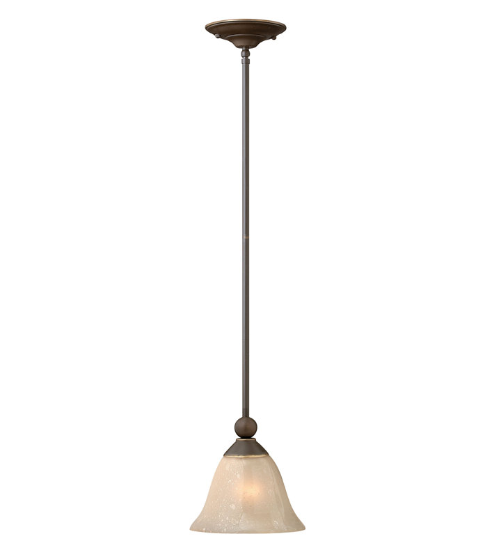 Bolla 1 - Light Single cone Pendant, Olde Bronze, MED