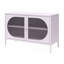 Armoire d'appoint 2 portes avec verre cannelé Luna-2020225148