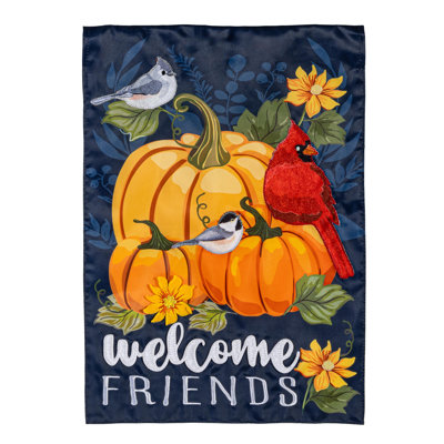 Drapeau de jardin Welcome Friends of Fall