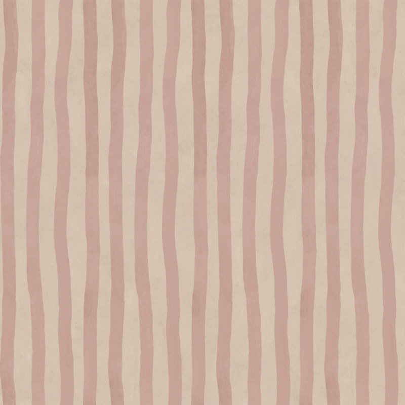 Artist's Stripe Wallpaper, Sakura/Astrantia