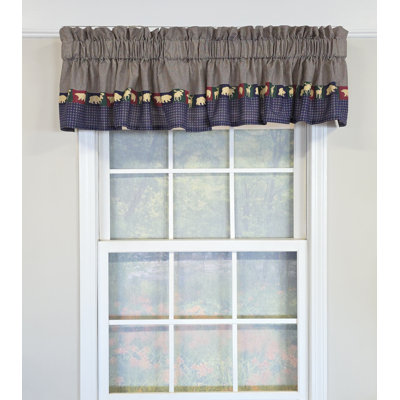 Cabin Tailored Valance