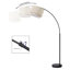 Lampe sur pied arquée 81 po Hayden-66477749