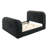 Kana Upholstered Bed with LED in Black-983911114