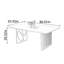 Grande table Novel multifonctionnelle en bois massif-1180578400