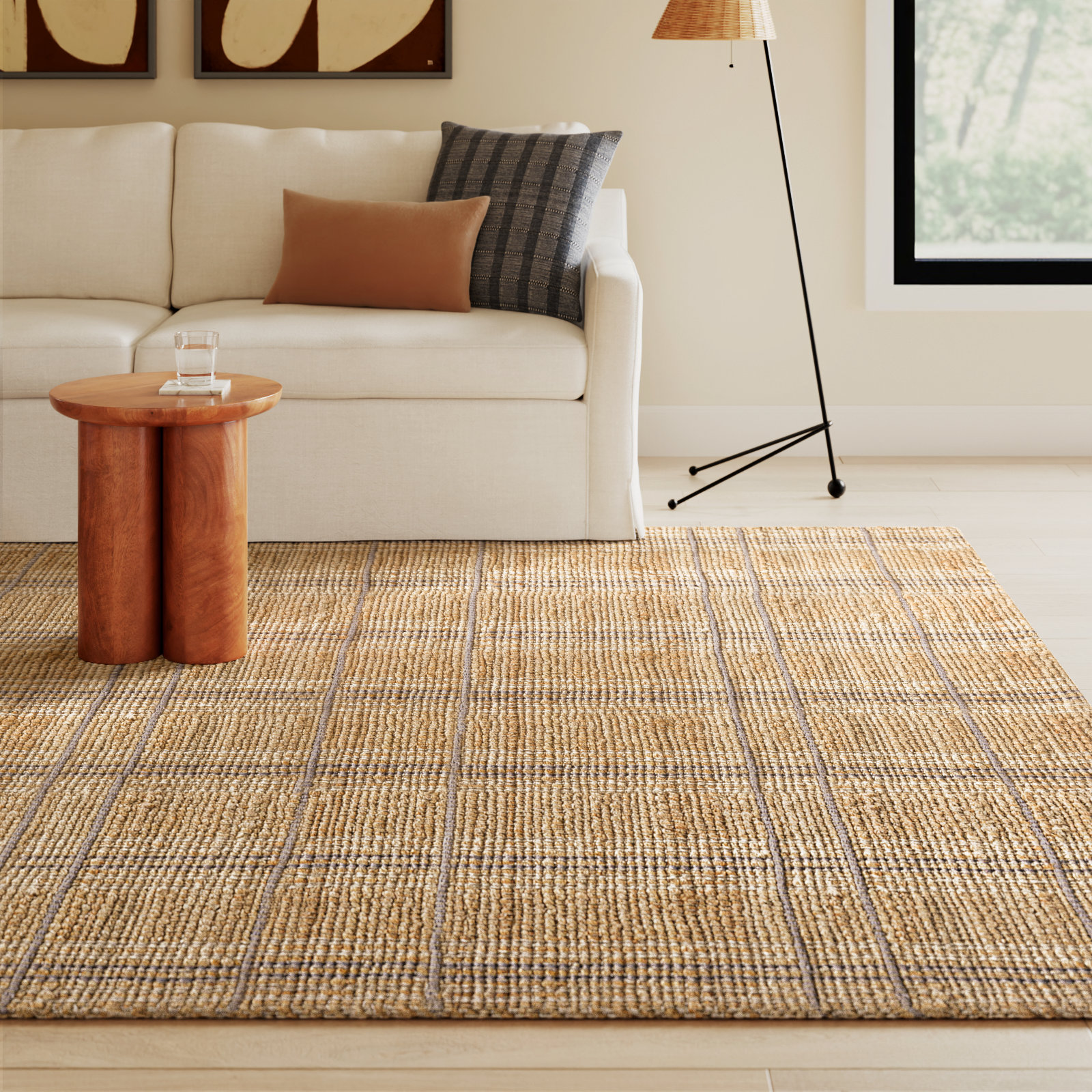 Chris Loves Julia x Loloi Judy Natural Stone Rug, Rectangle 5' x 7'6"