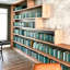 Modern Boxwood Book Wall-817888809