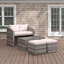 Hongming 4 Seater Rattan Sofa Set