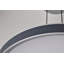 Rapheale - luminaire suspendu DEL 20 po - gris avec revêtement - lentille en acrylique-1652427204