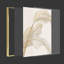 Abstrait moderne - ensemble de 3 reproductions de photos sur toile-374059538-374059536
