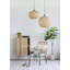 55.1'' Faux Fiddle Leaf Fig Tree in Cement Pot
