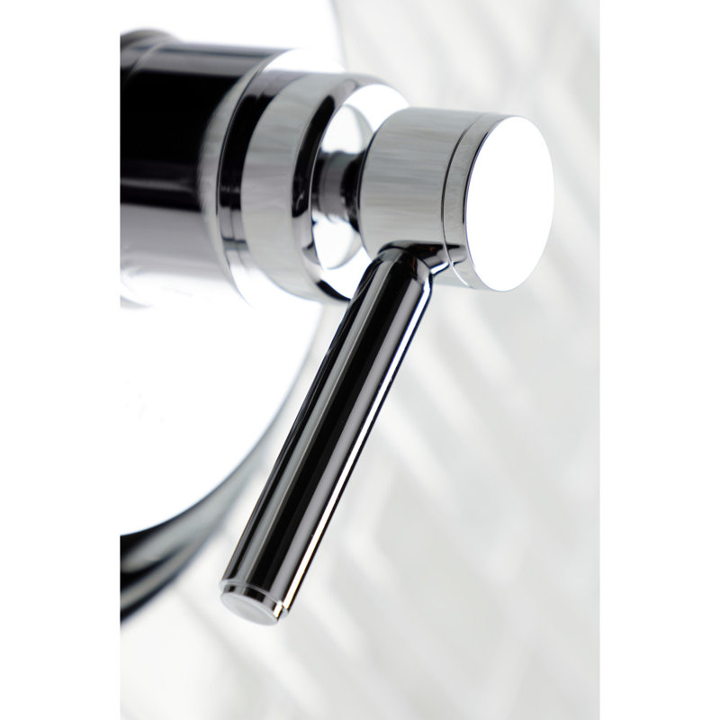 Kingston Brass Single-Handle Pressure Balanced Shower Faucet, Trim Only, Polished Chrome