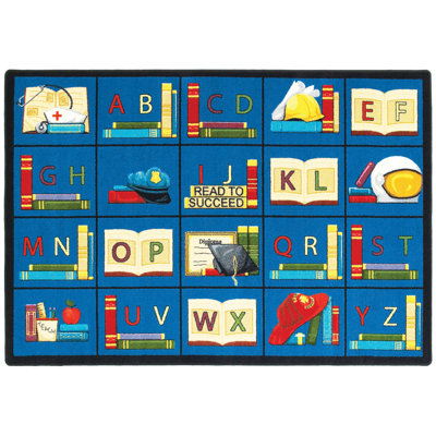 Educational Sit & Read Area Rug