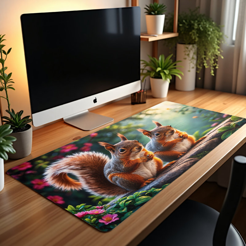 Polyester Desk Pad, 31.5x15.5