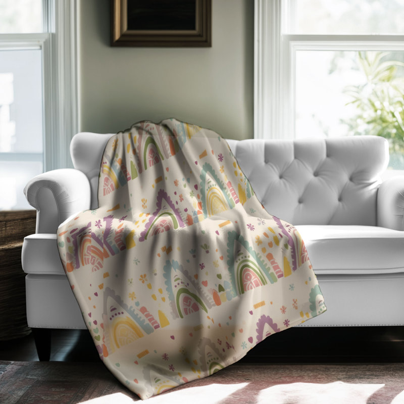 Colour Fades - 1 Piece Blanket, 80" L x 60" W