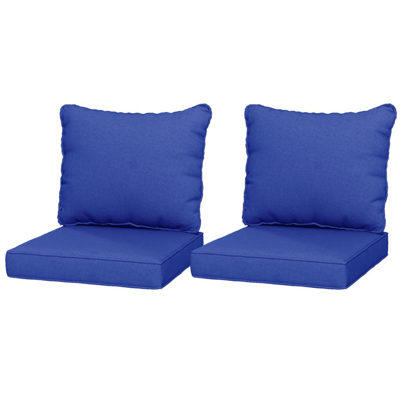 4-Piece Patio Chair Cushion and Cushion Set (Cushion Only)