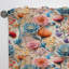 Motif botanique pastel arc-en-ciel II - Rideau floral - Rideau floral obscurcissant - 1 panneau-107561901