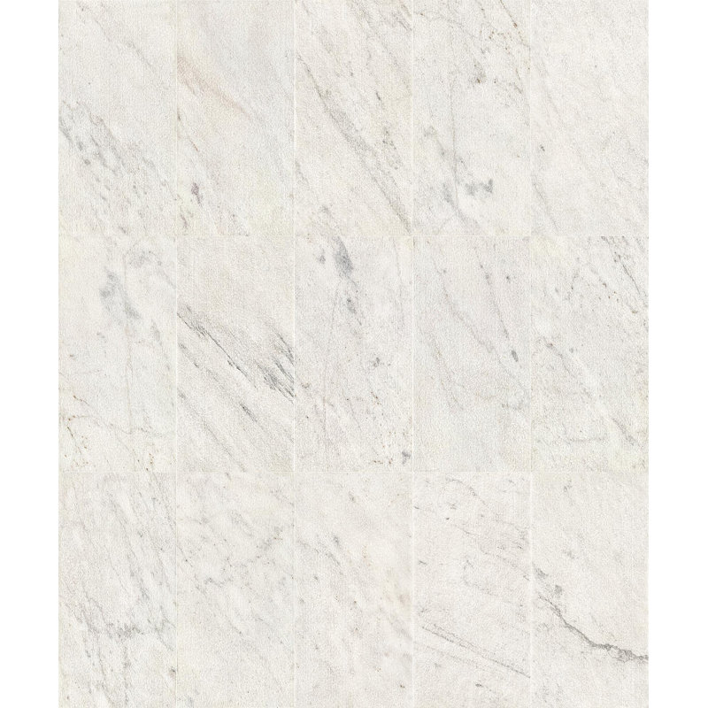 Marbre blanc, marbre naturel, pour mur, finition texturée FS, marbre cannelé 3D