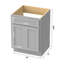 Base de meuble-lavabo simple 24 po seulement-92689577