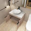 Ensemble de meuble-lavabo simple 30 po avec plateau en céramique Rosalean