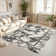 Monaco Series Abrstract Black/Gray/Ivory/Beige Area Rug