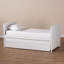 Lit de jour simple avec couchette Keighly-391343326