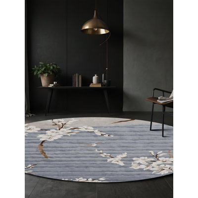 Tapis gris lavable à la machine