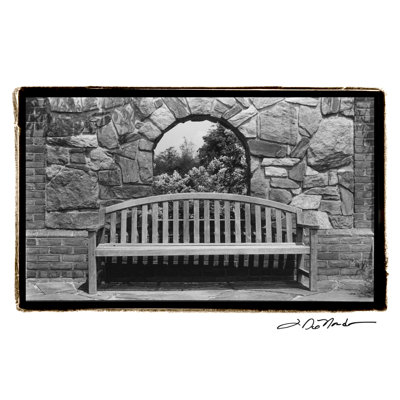 Garden Respite III by Laura DeNardo - 1 Piece Wrapped Canvas Wall Art