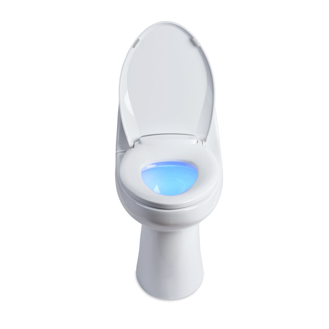 LumaWarm Heated Nightlight Toilet Seat Brondell 