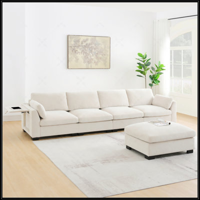 130" Modular Sectional Sofa