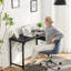 Bureaux de travail modernes en bois de style simple avec rangement-13513952-5400988