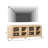 Modern Curved Easy Assembly TV Stand with Glass Doors-1645665539-1645665536