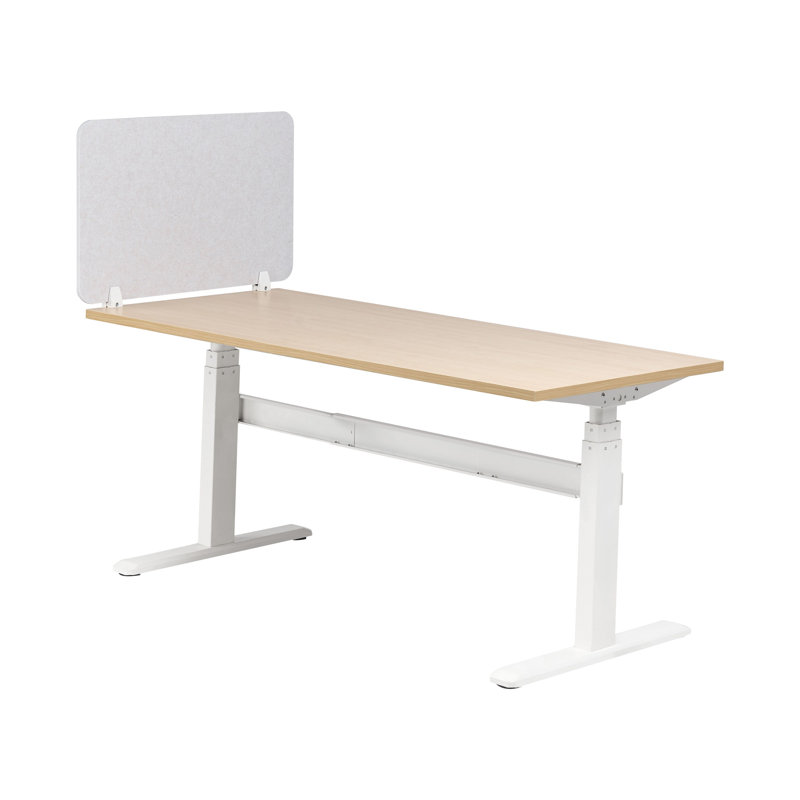 Desk Dividers, Off White, 50cm H x 80cm L