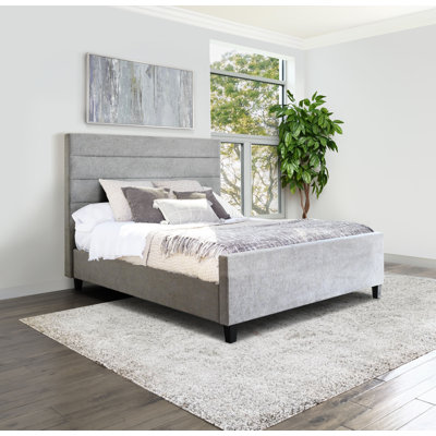 Lit plateforme tapissier Atiqa