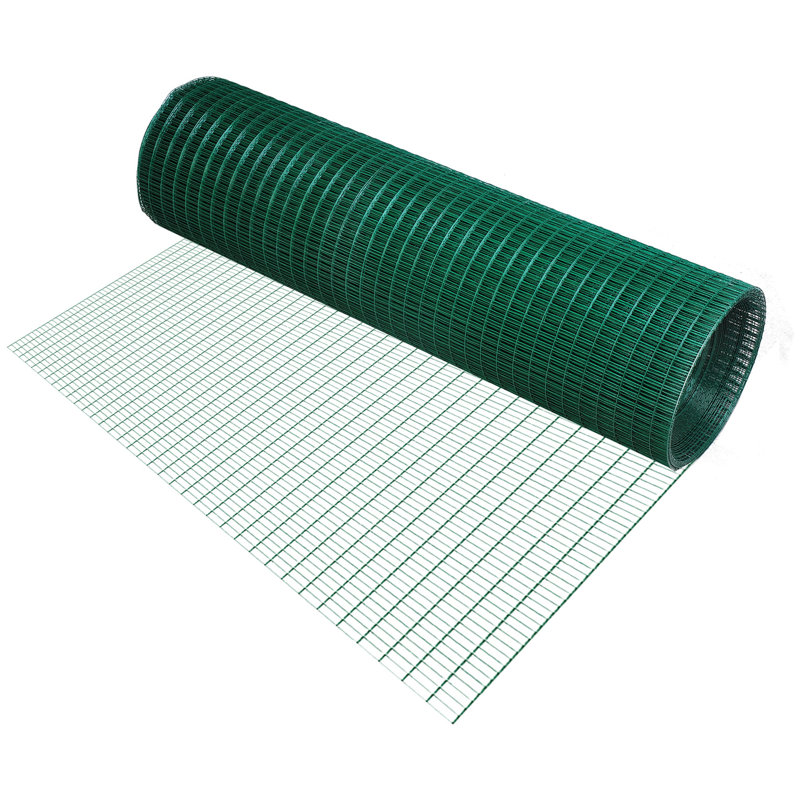 Roney PVC Coated Welded Wire Mesh Chicken Poultry Aviary Fence Run Hutch Pet Rabbit