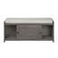 Banc avec armoire de rangement-87784314