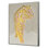 Yellow Tiger Pattern Framed Graphic Art