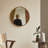 Andrea Metal Round Mirror