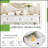 Classic Retro Style Console Table with Three Top Drawers and Open Bottom Shelf, Easy Assembly, Antique White-2125519818