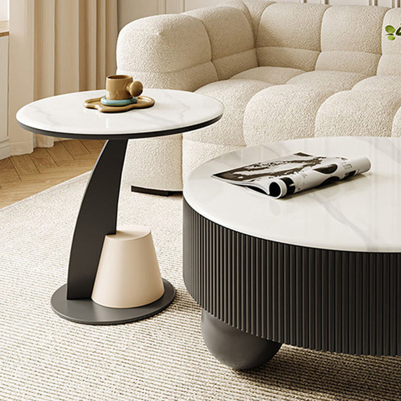 Cullison, Blanc / Gris, H 16,53 po x L 31,49 po x l 31,49 po, Noir