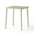 Square Outdoor Dining Table - Waterproof Metal Patio Table-1074866416