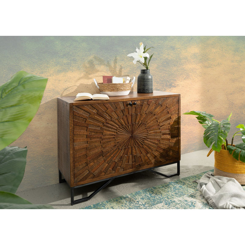 Solid Wood 107cm W Chest of Drawers