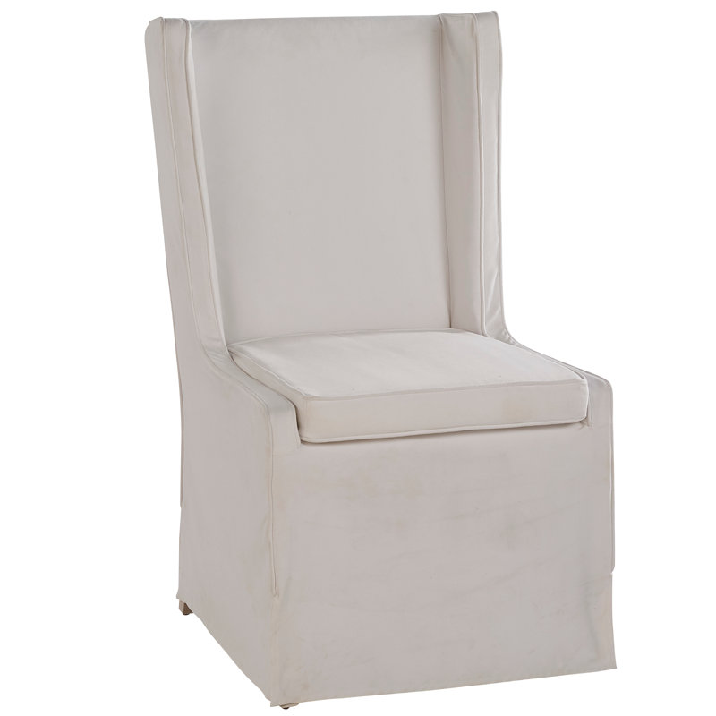 Getaway Upholstered Parsons Chair in Gray