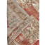 Tapis de couloir vintage en laine noué à la main turque rétro de style Oushak de 1940, 4 pi 11 po x 12 pi 7 po