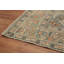 Élégant tapis traditionnel 6 x 9 avec bordure complexe et motif médaillon