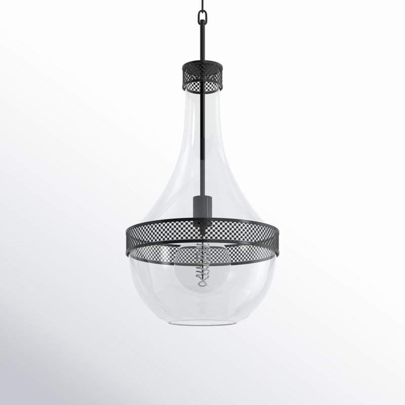 Hagen 1 - Light Pendant, Old Bronze, 23" H x 10.75" W x 10.75" D