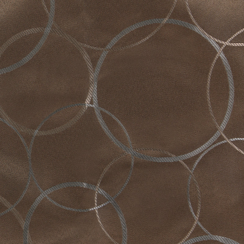 Chocolate Blackout Grommet Top Polyester Curtain Panel