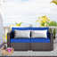 Chaise de patio avec coussins-1498722039